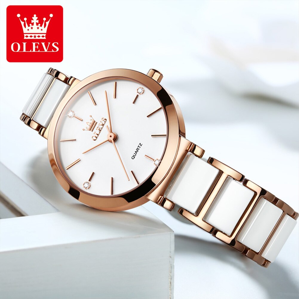 OLEVS jam tangan kuarsa untuk  - Minimalist Thin Watch ulasan dan harga