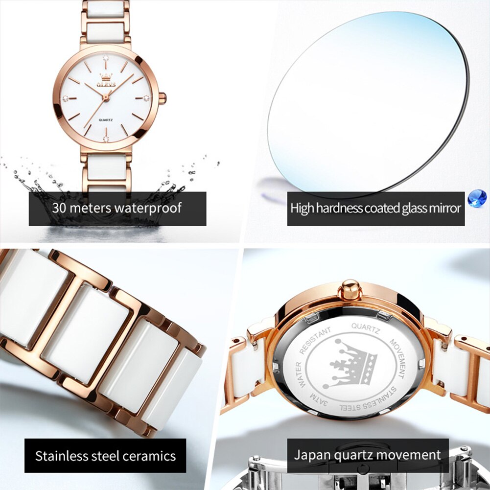 OLEVS jam tangan kuarsa untuk  - Minimalist Thin Watch ulasan dan harga