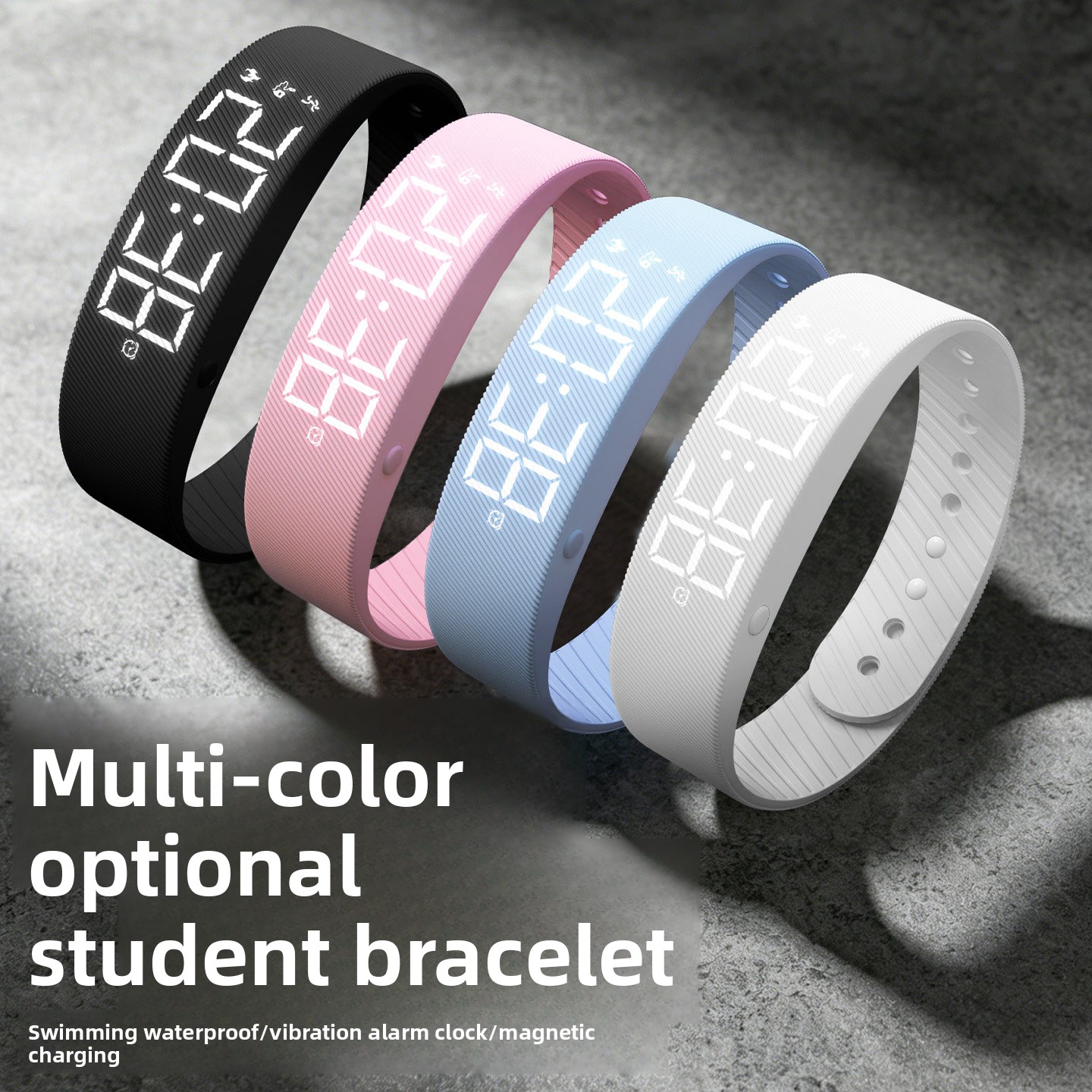 Jam Tangan Sederhana Korea Bar - Smartwatch Digital Watches For Kid Boy With Alarm ulasan dan harga